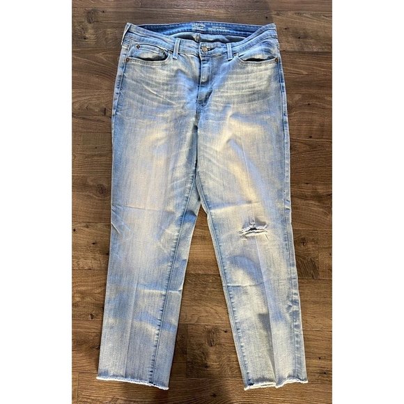 Levi's Levi Strauss Signature High Rise Ankle Straight Jeans Women's Size 18 - Picture 1 of 6